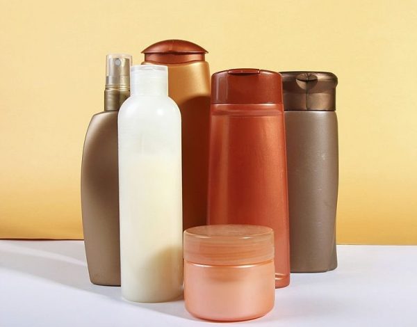 Bottles of cosmetics.Similar pictures: